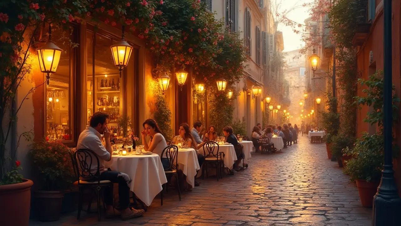 Most Romantic Restaurants in Rome for an Escort Dinner Date