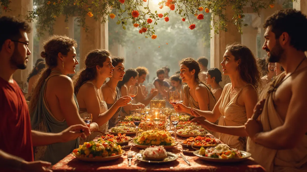 Romance at the Table: Food, Feasts, and Flirting
